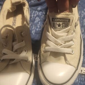 Converse Women's Cream All Star Shoes